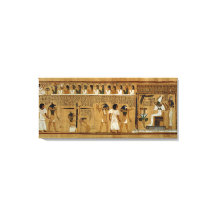 Viktningen av hjärtat mot Maats ludd