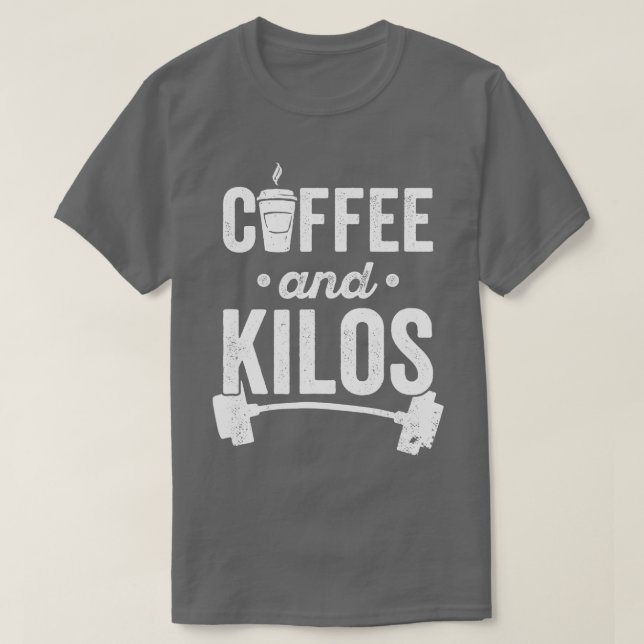 Viktningsmedel för viktning av PR-kaffe, kaffe och T Shirt (Design framsida)