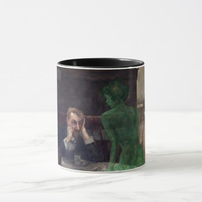 Viktor Oliva The Absinthe Drinker Mugg (Center)