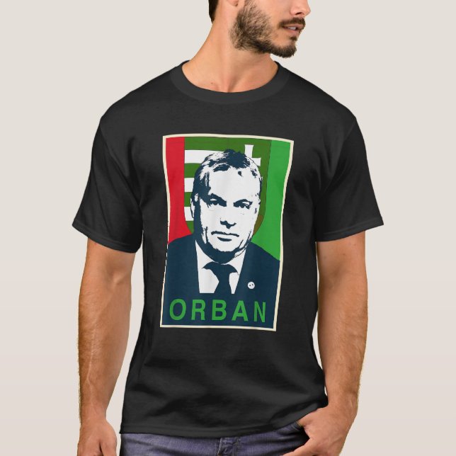 Viktor Orban, Ungerns premiärminister Iconic T Shirt (Framsida)