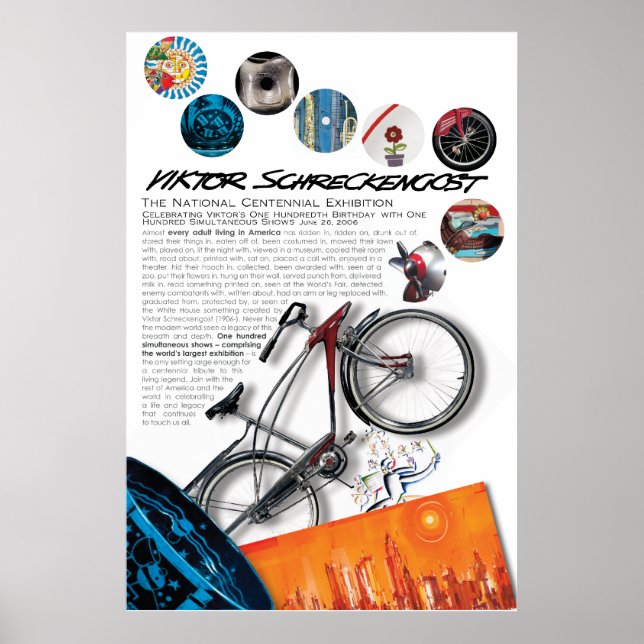 Viktor Scheverengosts nationella århundrade Poster (Framsidan)