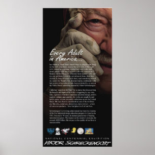 Viktor Schreckengost allmän överblick Poster