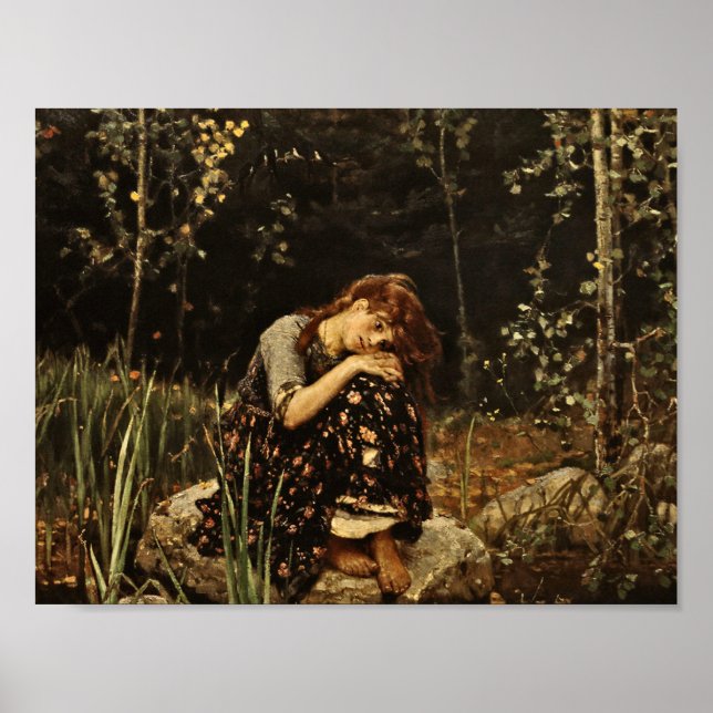 Viktor Vasnetsov - Alyonushka Poster (Framsidan)