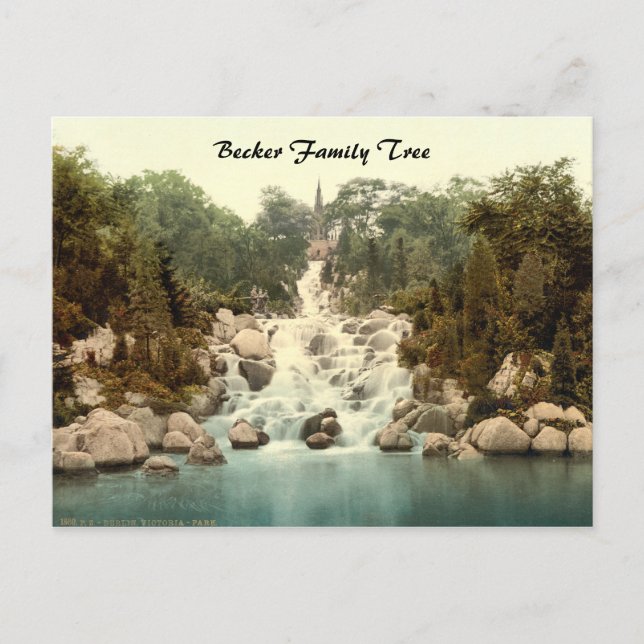 Viktoria Park, Berlin, Tyskland Vykort (Framsida)