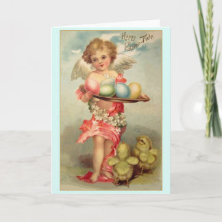 Viktorian Angel Påsk Greeting Card Helgkort