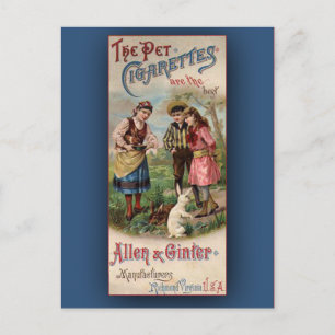 Viktorian Art Vintage Trade Card Vykort