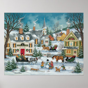Viktorian christmas Poster