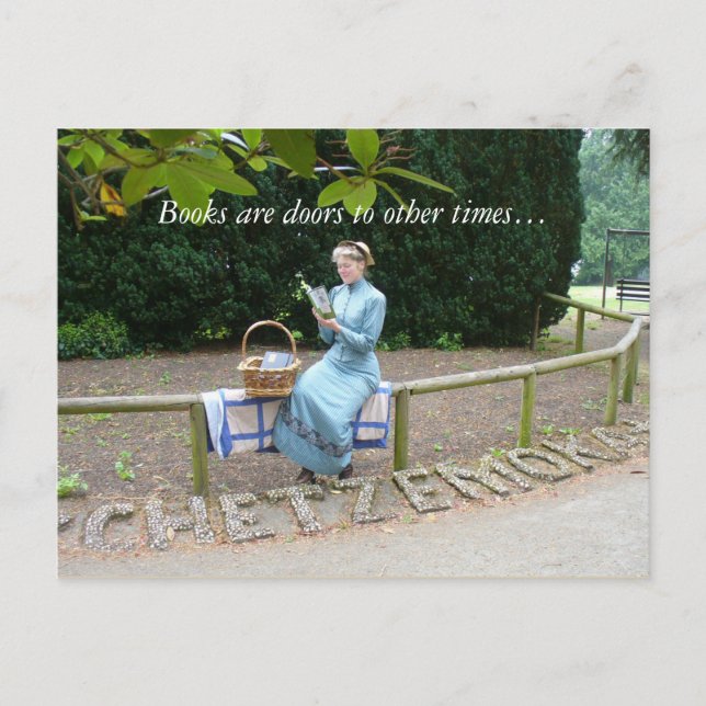 Viktorian dam vykort (Framsida)