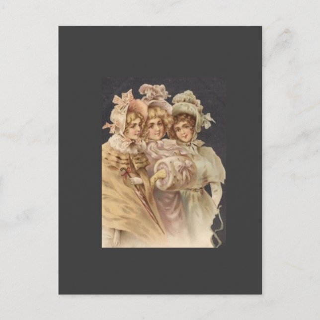 Viktorian Era Mode vykort (Framsida)