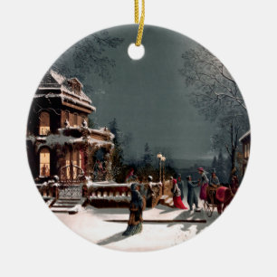 Viktorian jul Party Ornament