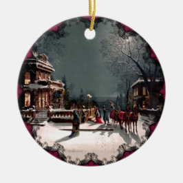 Viktorian jul Party Ornament