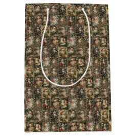 Viktorian Jul & Retro Santa Collage