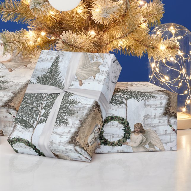 Viktorian Jultrio III Papper Presentpapper (Helgdagar)