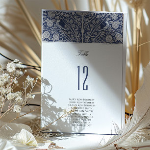 Viktorian Love birds Bordsnummer Card