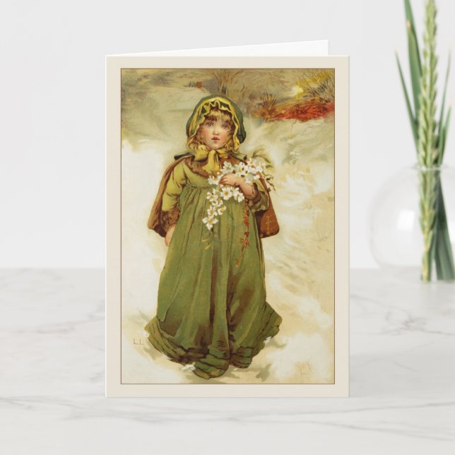 Viktorian Ro Card Helgkort (Framsida)