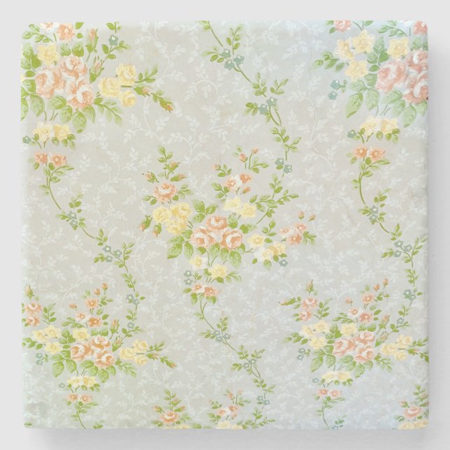 Viktorian Ro och Vines Stone Underlägg (Framsidan)