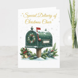 Viktorianiskt julkort i prakt helgkort