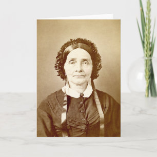 Viktoriansk äldre dam för födelsedagskort eller hu kort