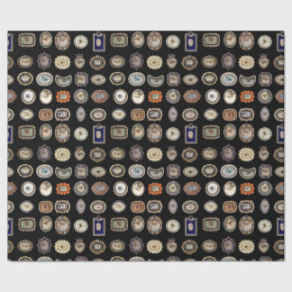 Viktoriansk Älskare Ögon presentfigursättning Presentpapper