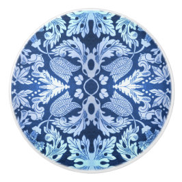 Viktoriansk blått Mönster-låda Knopp