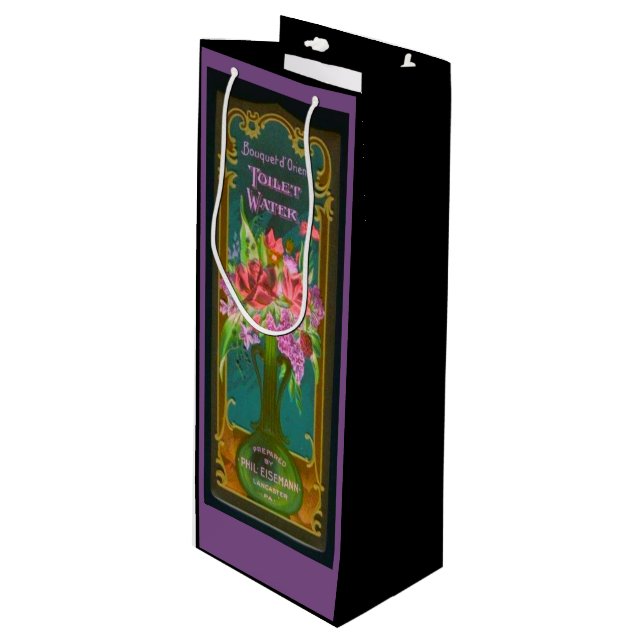 Viktoriansk blommigt bouquet parfym-lila (Framsidan Vinklad)