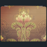 Viktoriansk blommigt frieze elegant blomma art nou iPad skydd<br><div class="desc">En elegant,  fetstilt och rikligt med färgad blommigt tapet-frys finns på denna inslagningspapper. Rosa blommor och grönt bladverk som förnimmas med rulla från guld. I färg i guld brons,  gult,  rosa och grönt. Den här bilden är offentlig och härleds från Wikimedia-kommandon.</div>