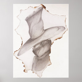 Viktoriansk charm: Bränn Pappra Porträtt på Poster