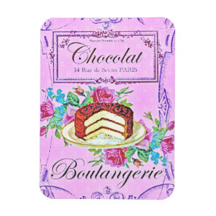 Viktoriansk chokladkaka magnet