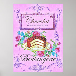 Viktoriansk chokladkaka poster