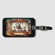 Viktoriansk cirkusutställning av vintage