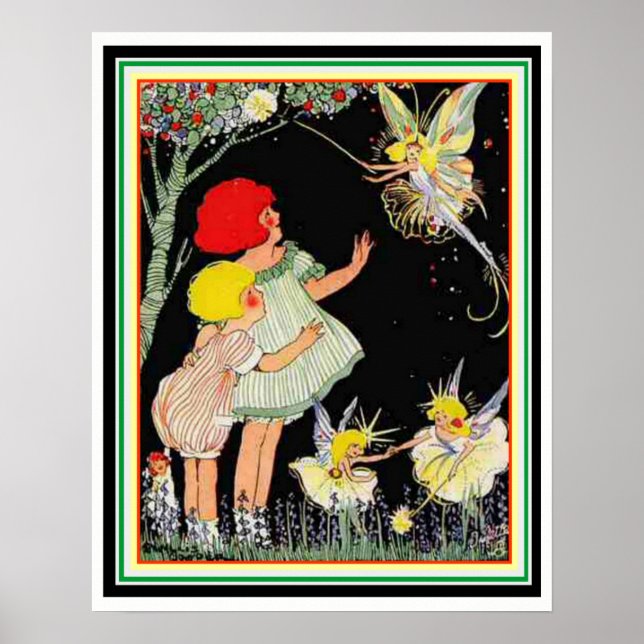 Viktoriansk "Fairy" Poster (Framsidan)
