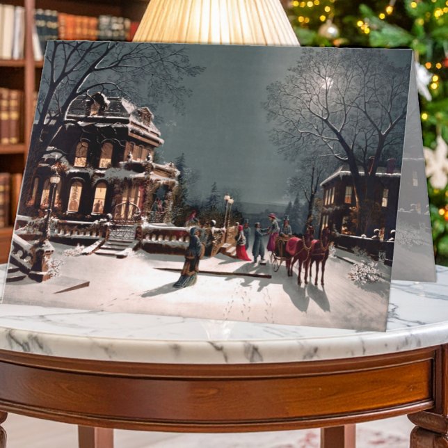 Viktoriansk hälsningskort i Party Helgkort (Skapare uppladdad)