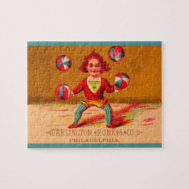 Viktoriansk juggler Darlington, Runk & Co Pussel (Horisontell)