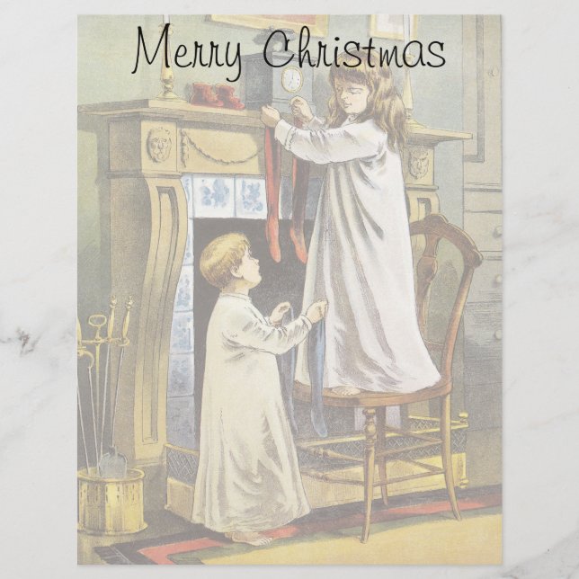 Viktoriansk jul, Barns julklappar (Framsida)