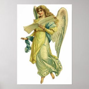 Viktoriansk julängel, Gloria in Excelsis Deo Poster