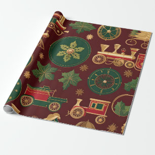 Viktoriansk julklapp papper presentpapper