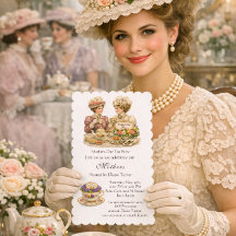 Viktoriansk Morsdags Tekalas