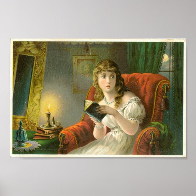 Viktoriansk spökhistoria poster (Framsidan)