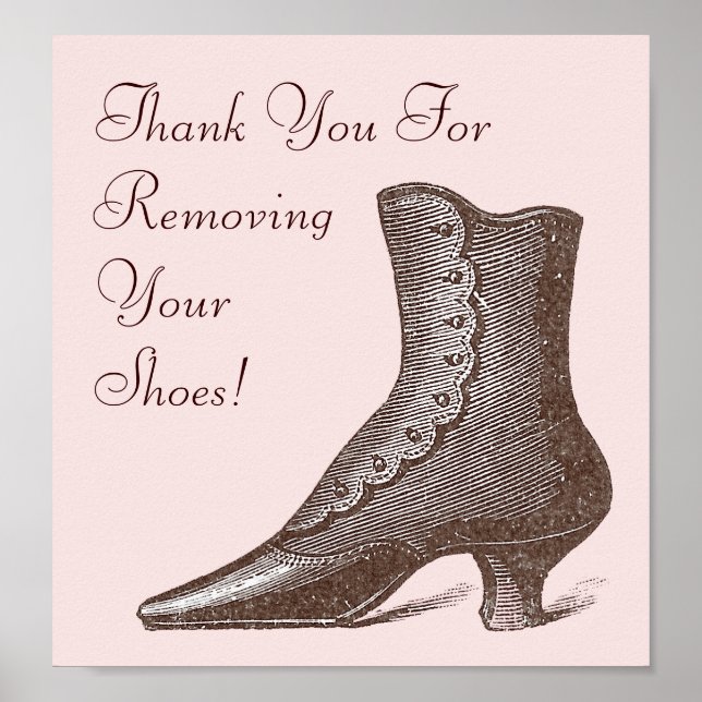 Viktoriansk start Ta bort ditt skons-tecken Poster (Framsidan)
