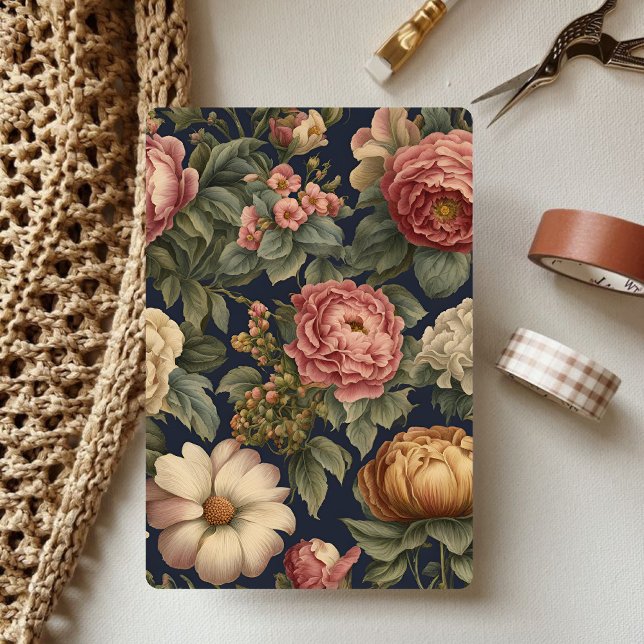 Viktoriansk vintage Blommigt scrapbook  (Skapare uppladdad)