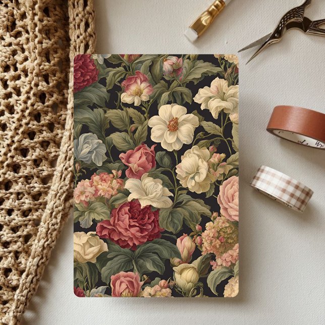 Viktoriansk vintage Blommigt scrapbook  (Skapare uppladdad)