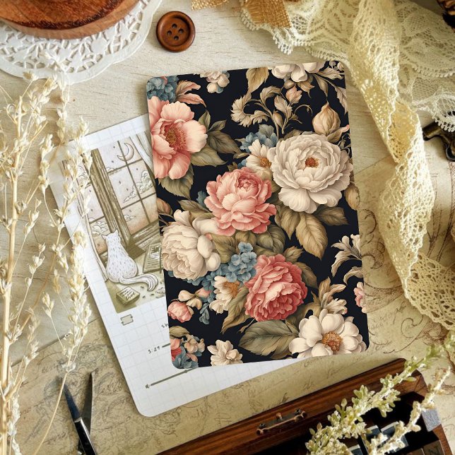 Viktoriansk vintage Blommigt scrapbook  (Skapare uppladdad)