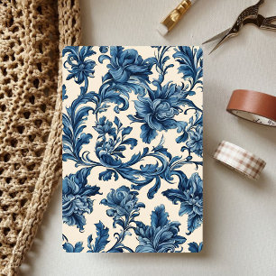 Viktoriansk vintage Blommigt scrapbook