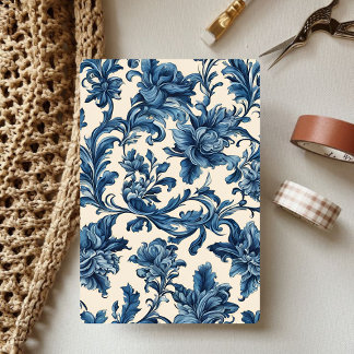 Viktoriansk vintage Blommigt scrapbook 