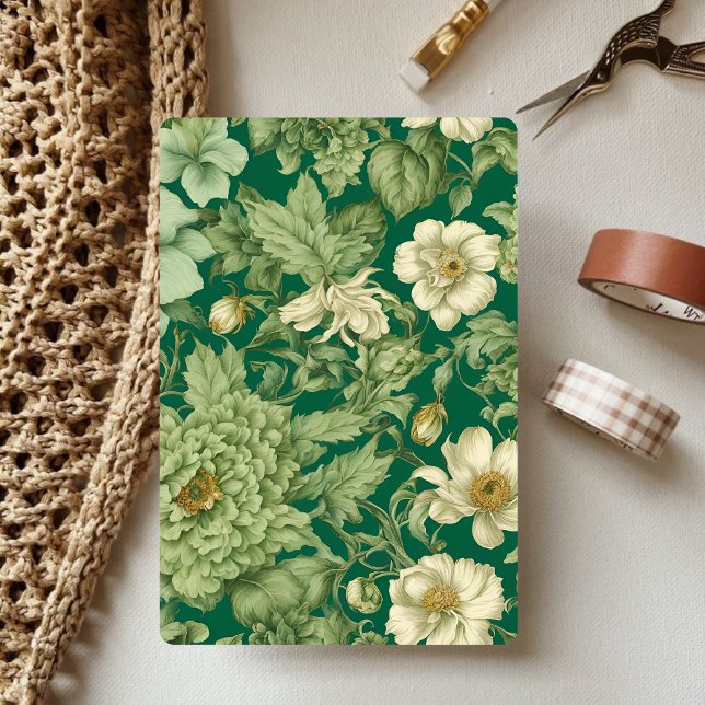Viktoriansk vintage Blommigt scrapbook  (Skapare uppladdad)