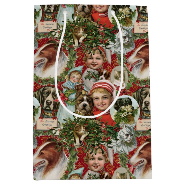 Viktorianska julklappar och Hundar-skrot  (Framsidan)