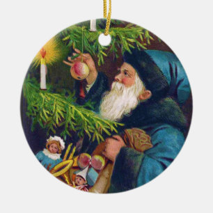Viktorianska tomten Julgran ornament