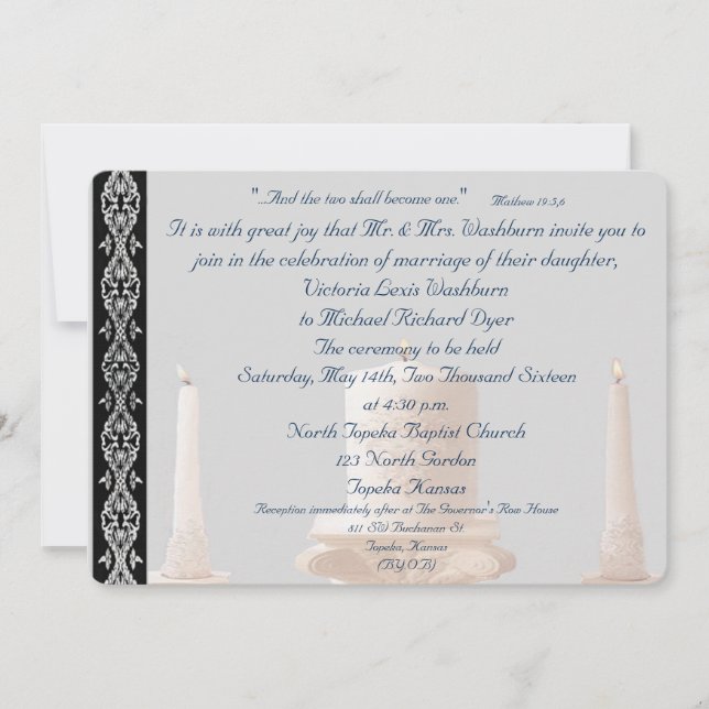 Viktorias inbjudningar (Framsida)