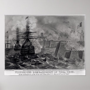 Viktorious Bombardment Vera Cruz Poster
