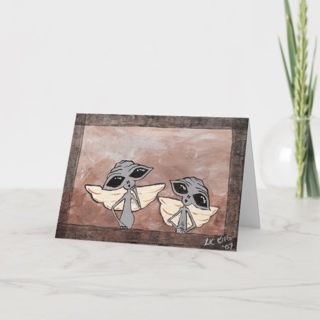 Viktoriska Utomjordingar Kort (Framsida)